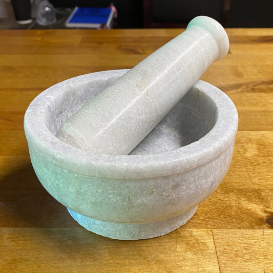 LG Mortar & Pestle, Marble