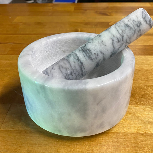 MED Mortar & Pestle, Marble